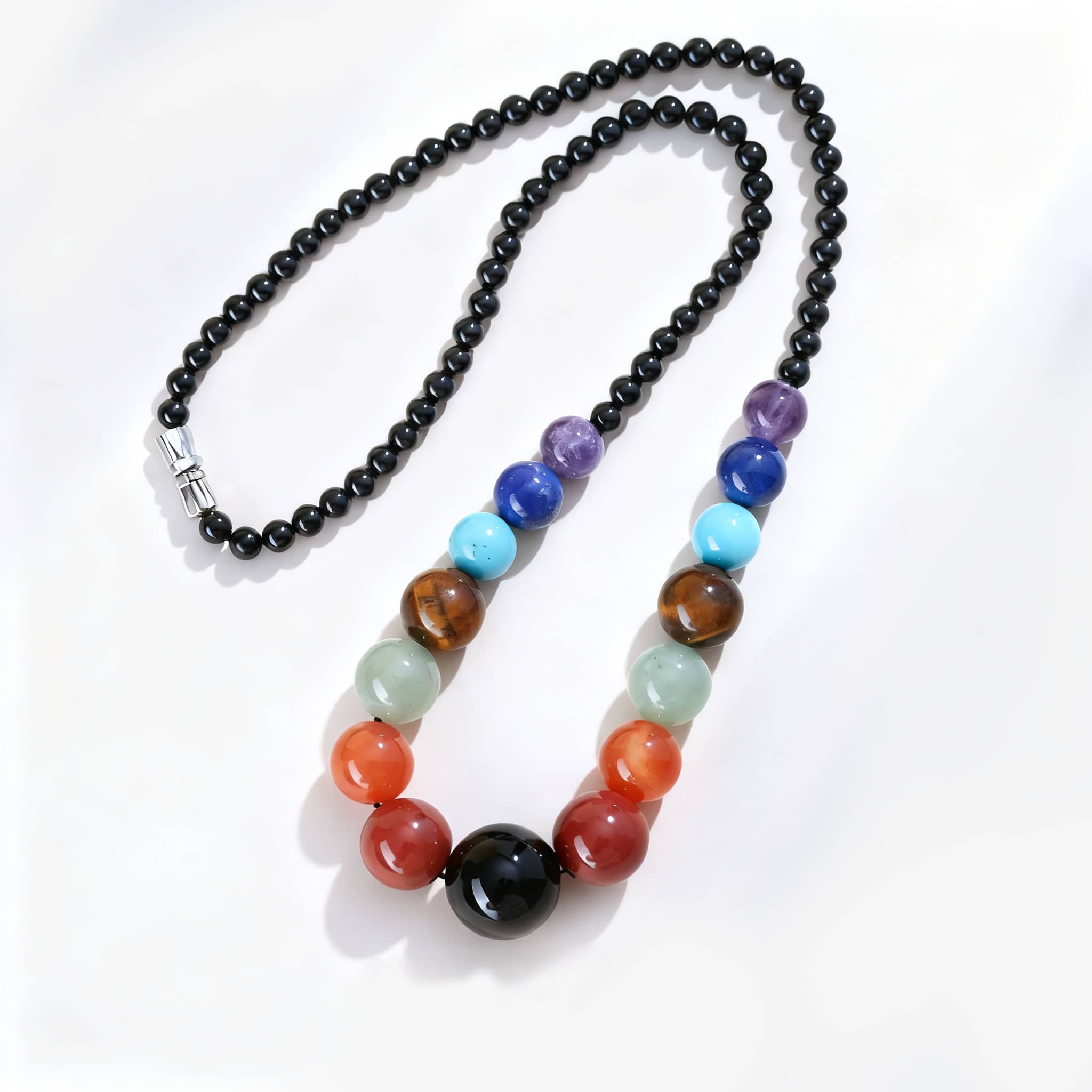Anxious - Necklace featuring natural elements as a crystal necklace for stress and self care