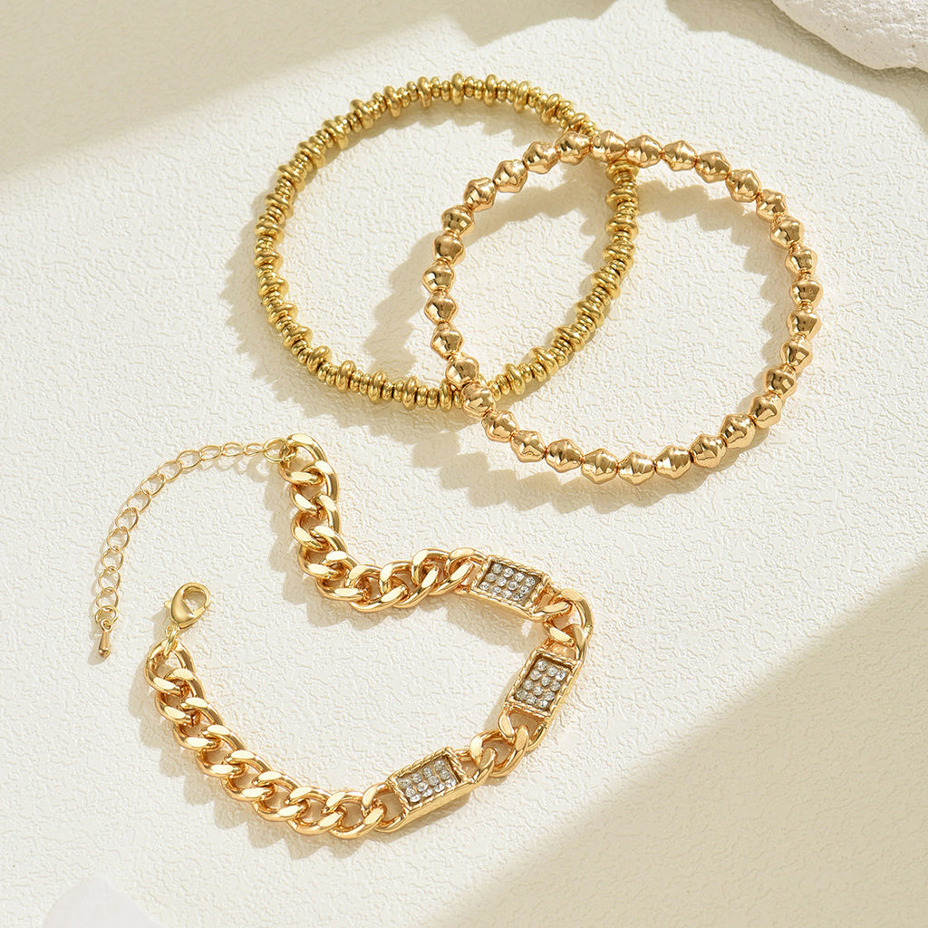 “Shine Through the Insecure” – Zinc & Crystal Bracelet for Quiet Courage