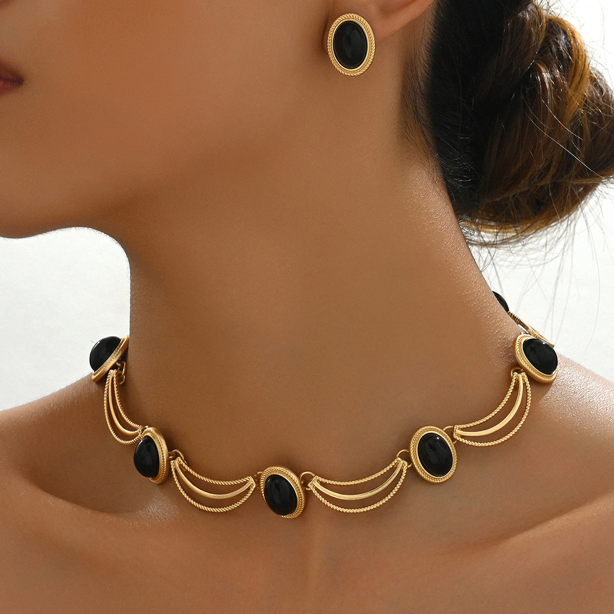 “Black Flame” – A Necklace for the Angry You Had to Swallow
