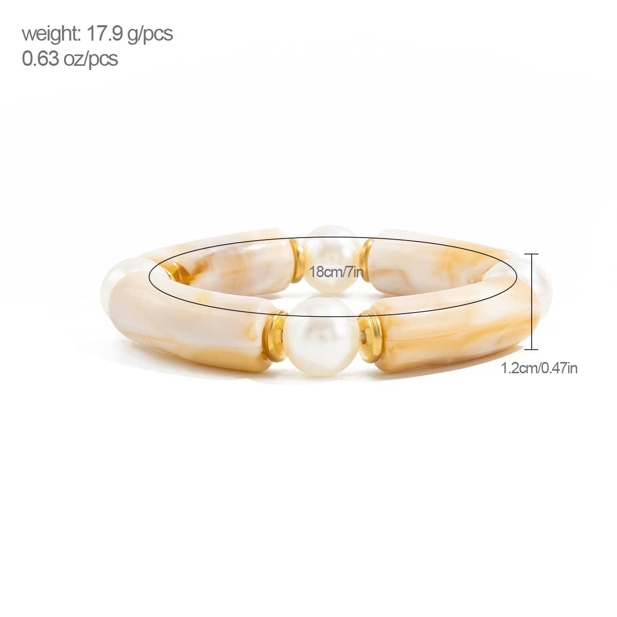 Angry — Everyday Release · Resin Elastic Bangle