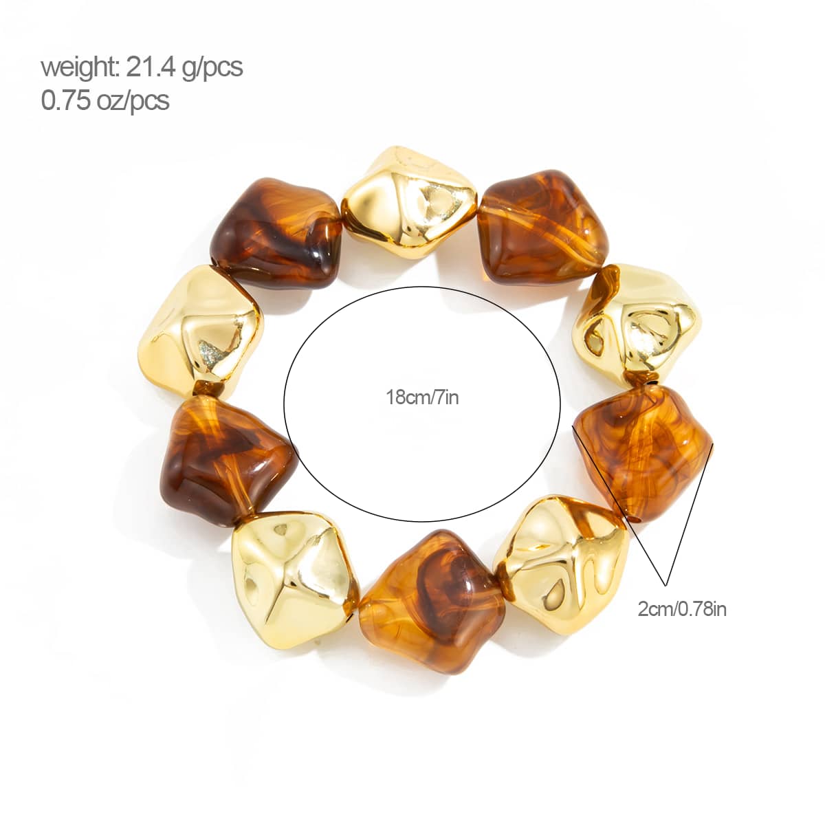 Angry — Everyday Release · Resin Elastic Bangle