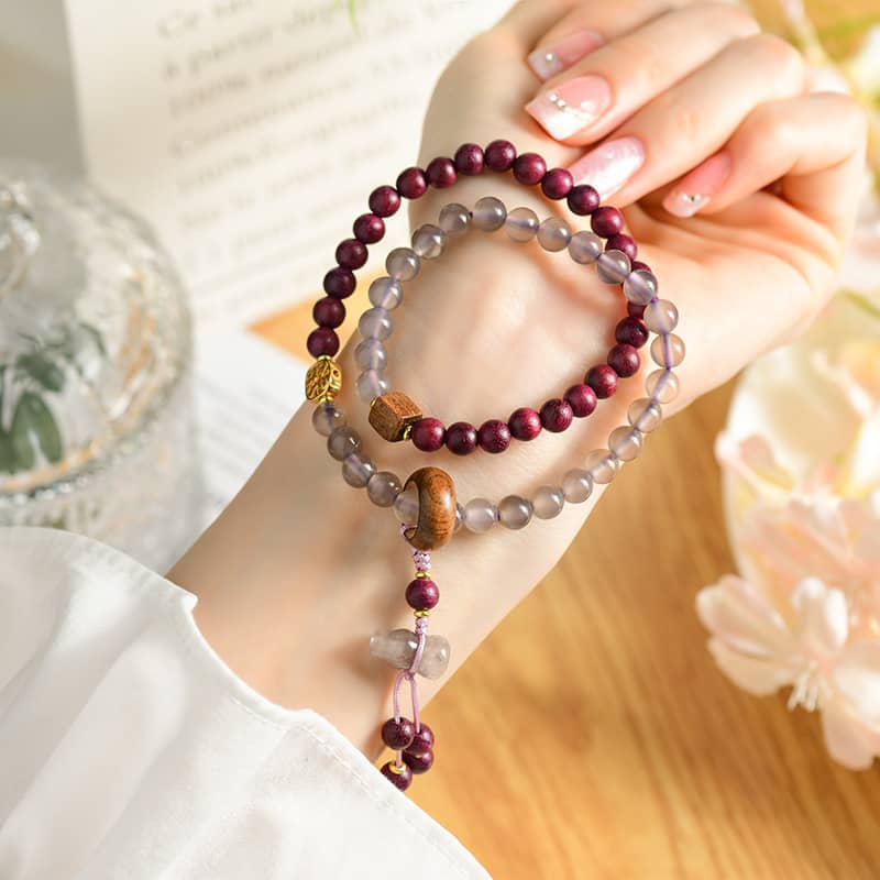 Calm — Twilight Serenity · Double-Wrap Bracelet