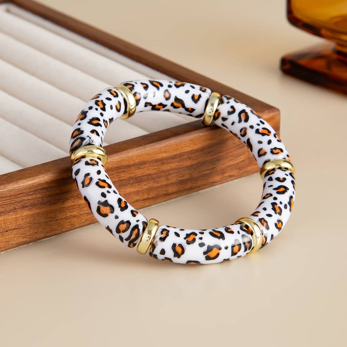 Angry — Bamboo Flow · Resin Geometric Bangle