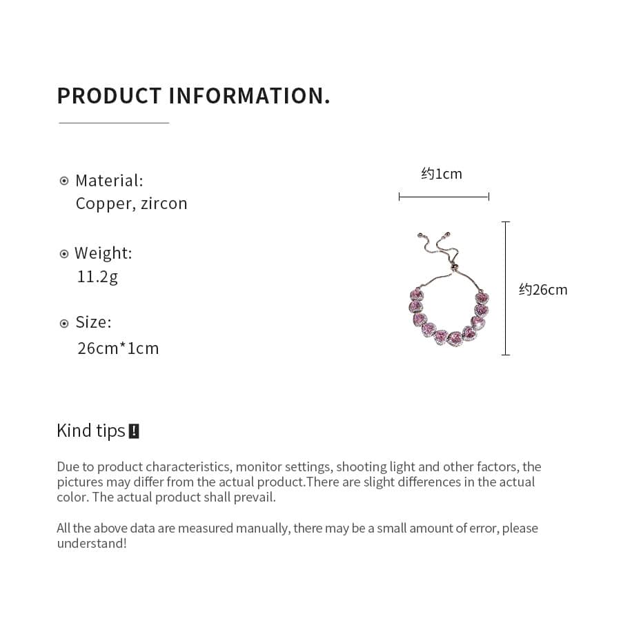5 Senses Joy Bracelet in Copper and Zircon, perfect as a self-love jewelry gift